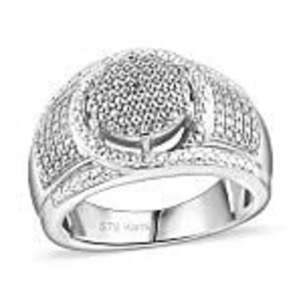 Karis Diamond Cluter Ring in Platinum Bond Size 6